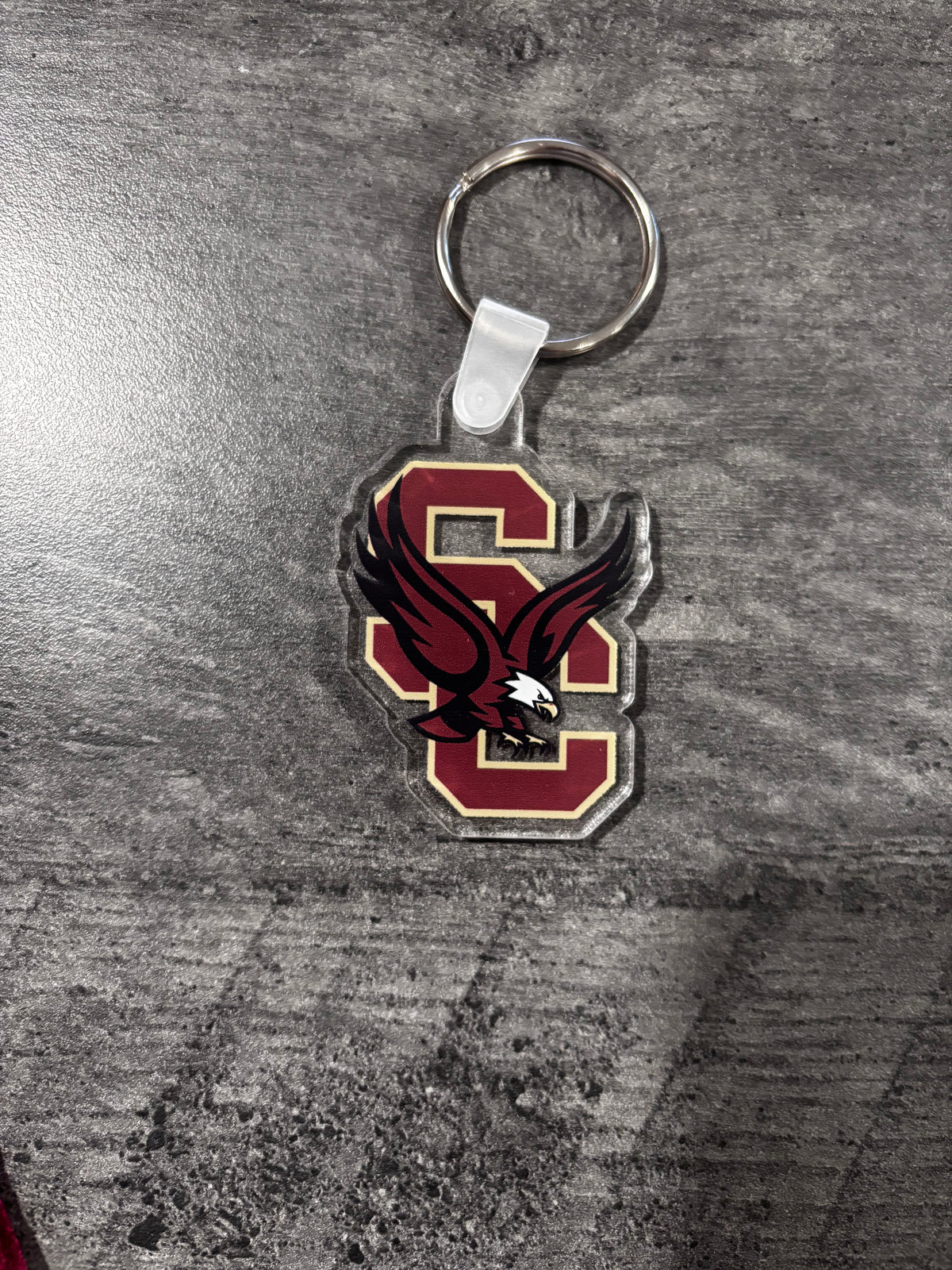 SC acrylic keychain