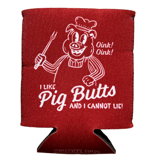 Pig Butts Koozie